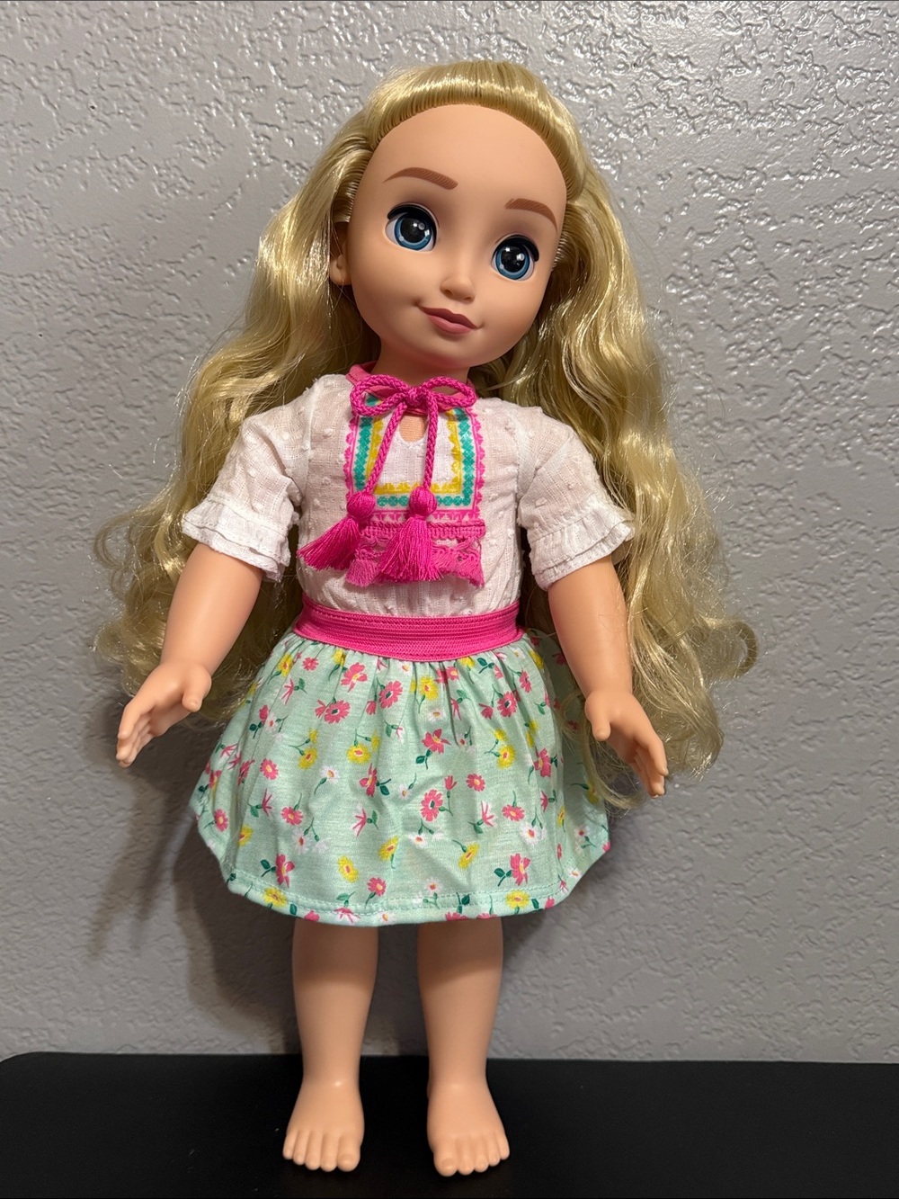 Disney Ily 4Ever Elsa 18" Doll Redressed in New Outfit